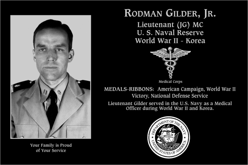 Rodman Gilder jr