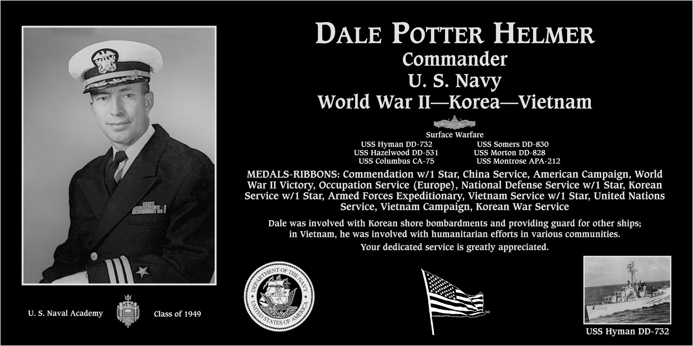 Dale Potter Helmer