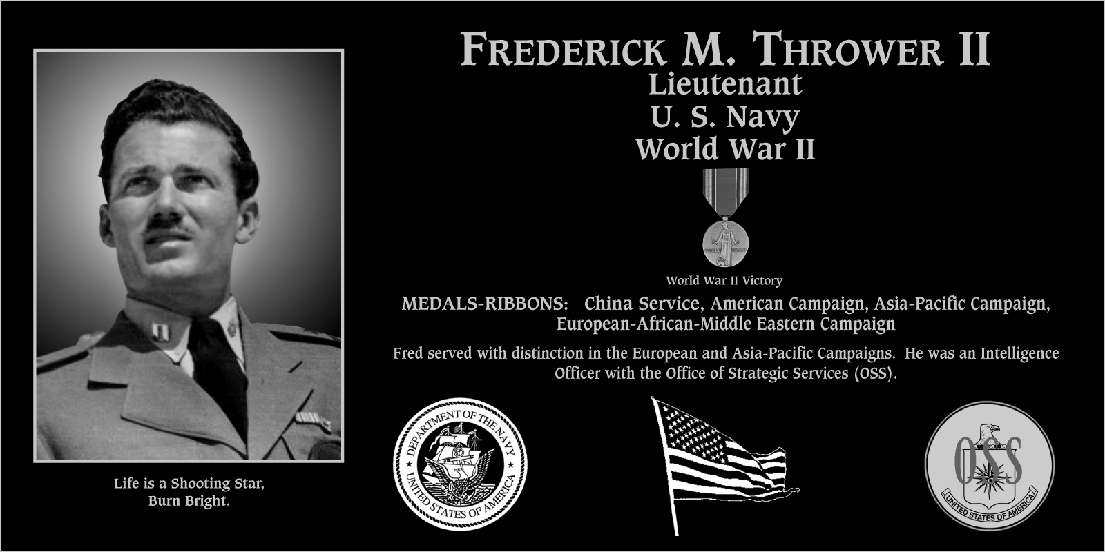 Frederick M Thrower ii