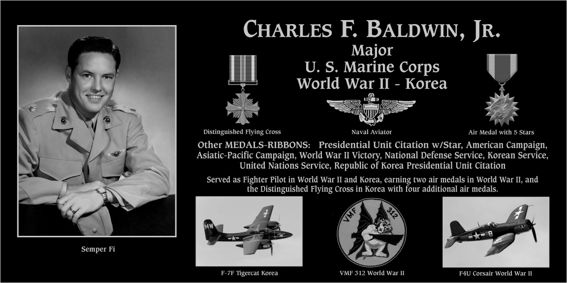 Charles F Baldwin jr
