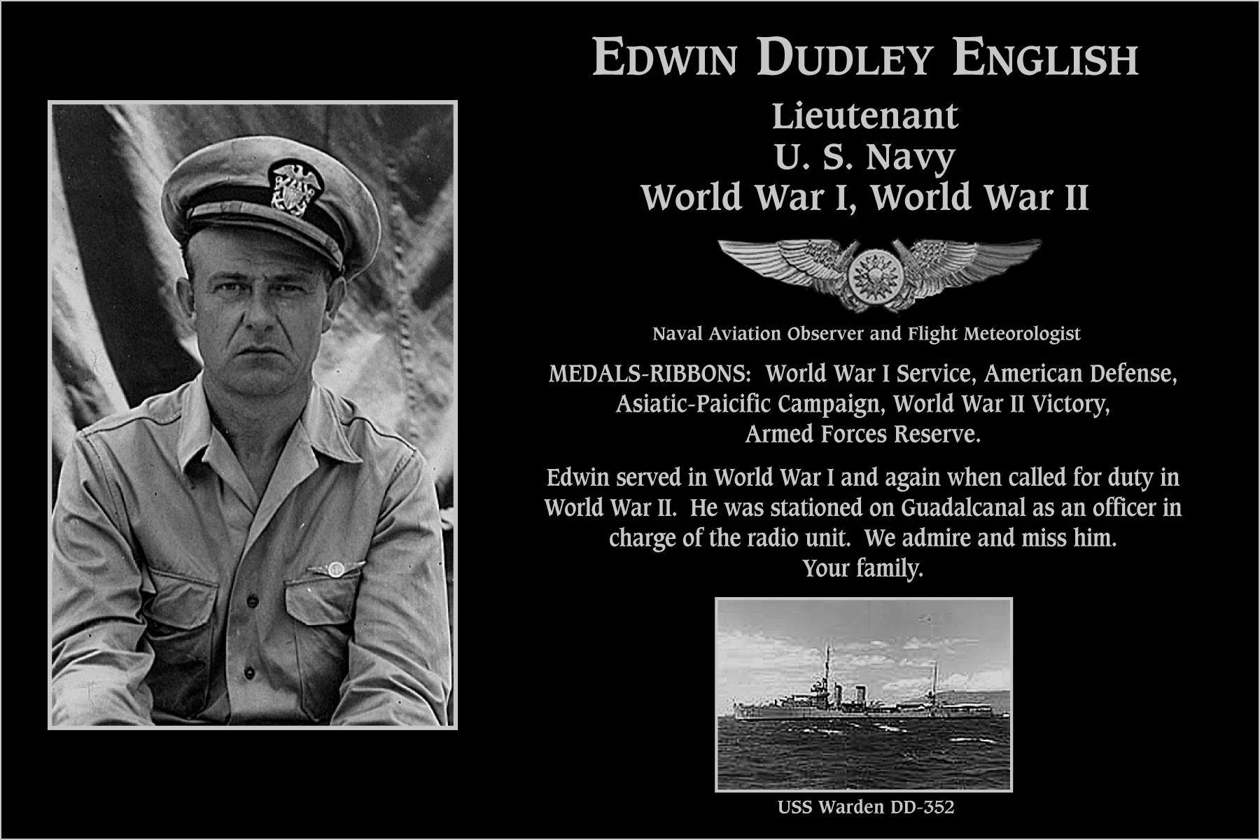 Edwin Dudley English