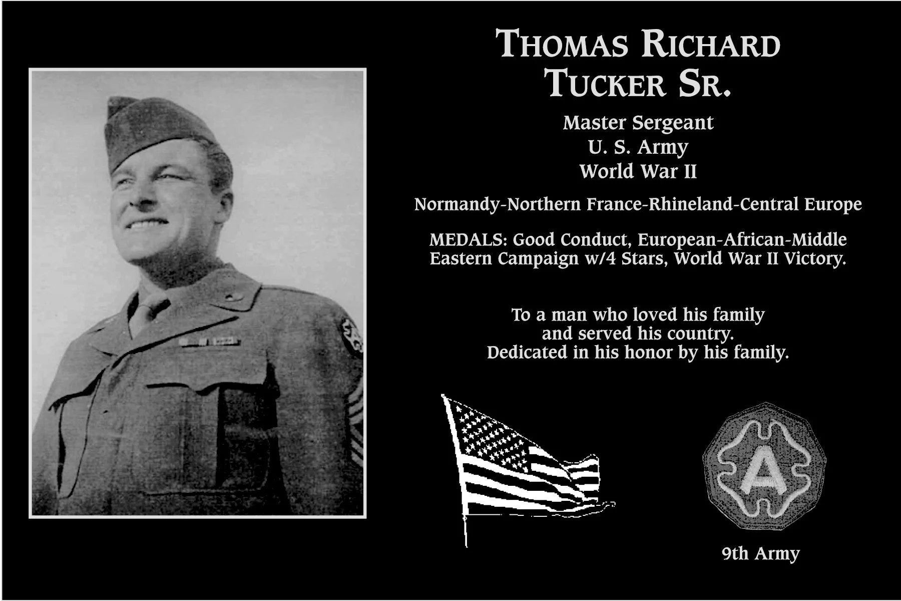 Thomas Richard Tucker sr