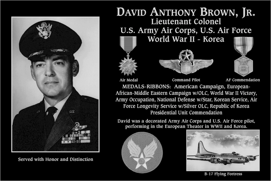David Anthony Brown jr