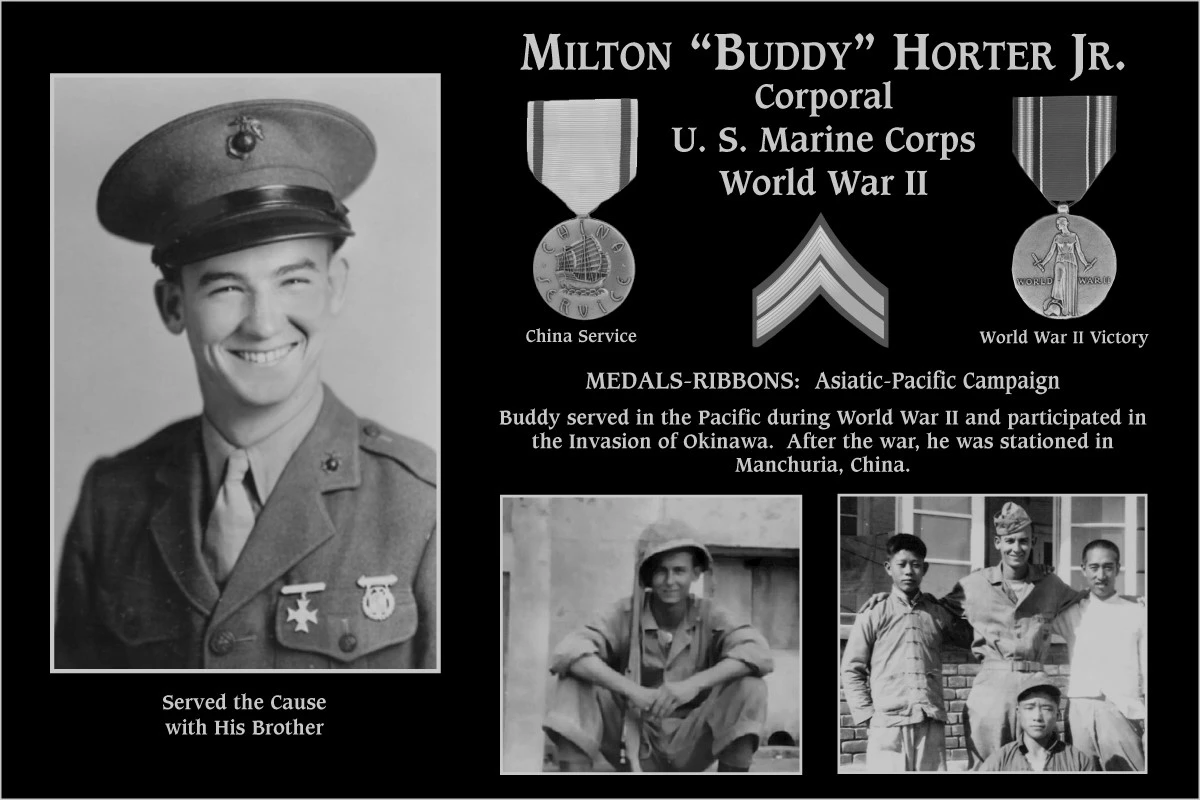 Milton "Buddy" Horter jr