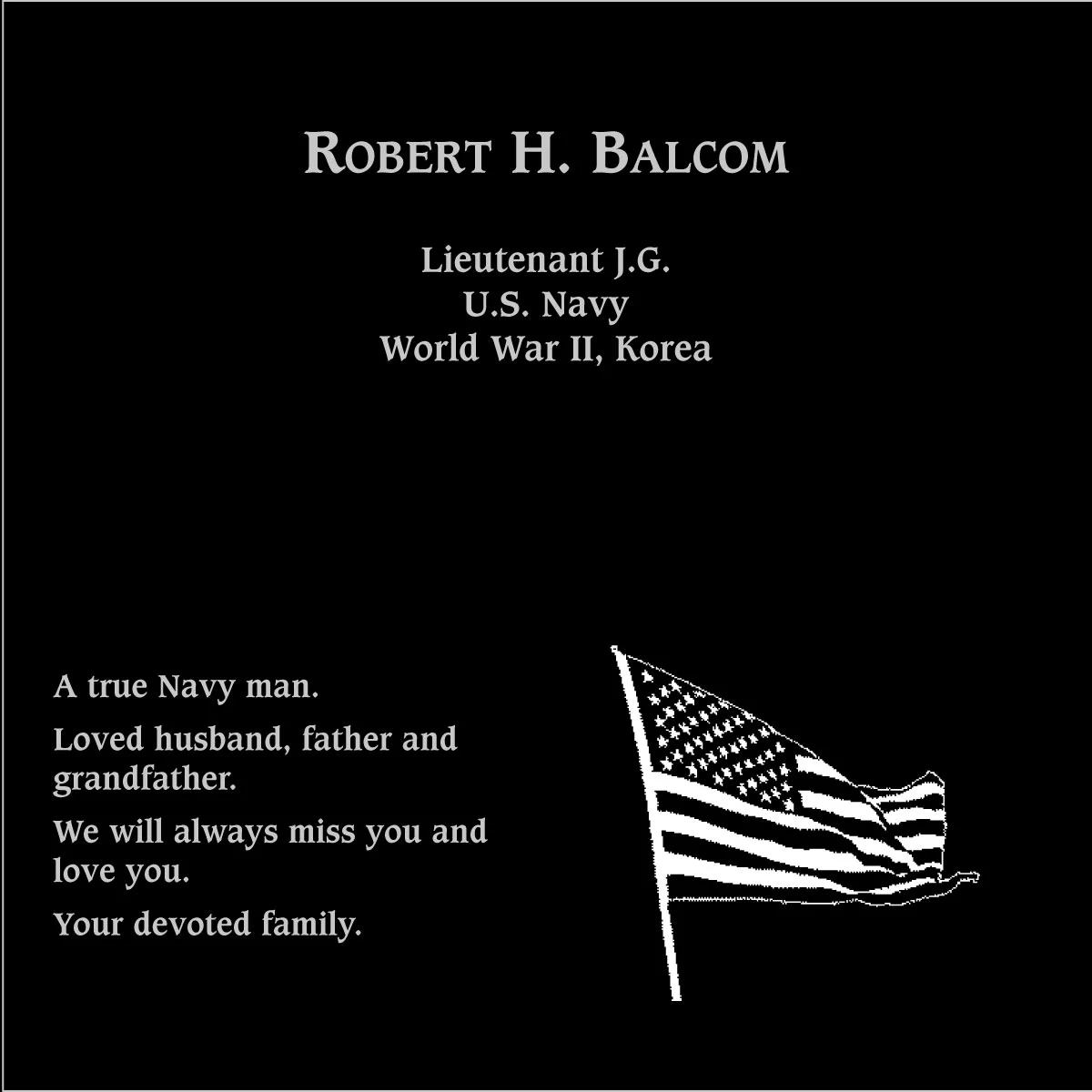 Robert H. Balcom