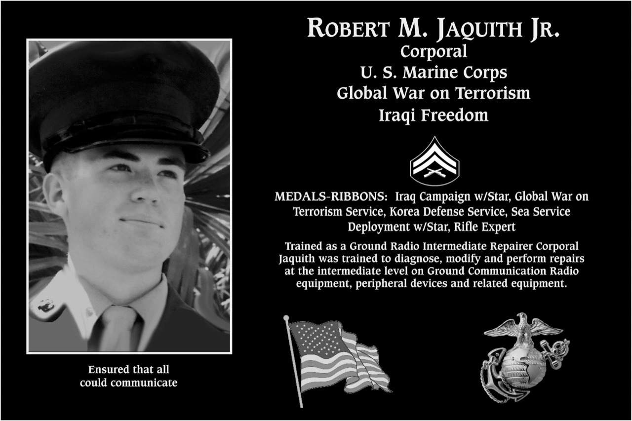 Robert M Jaquith jr