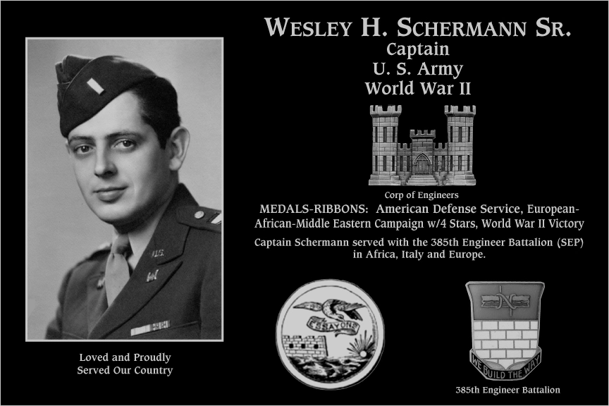 Wesley H. Schermann sr
