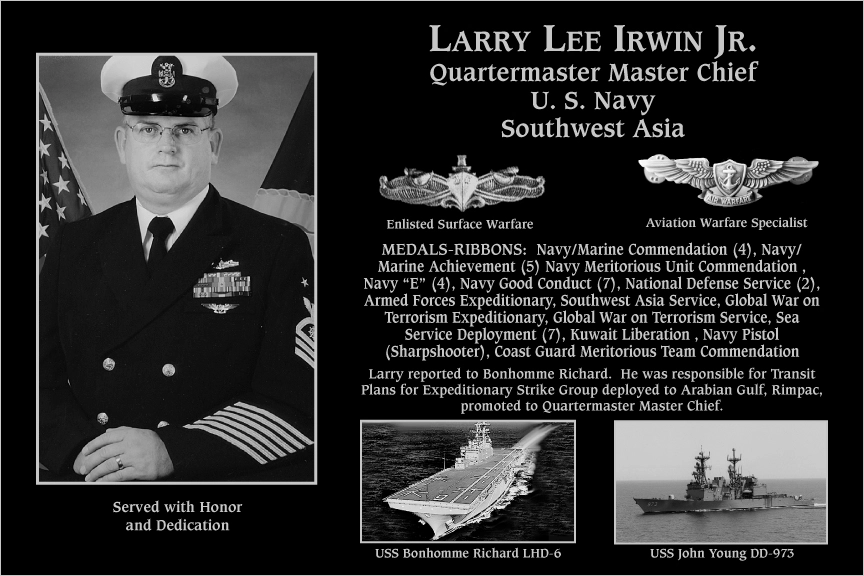 Larry Lee Irwin jr