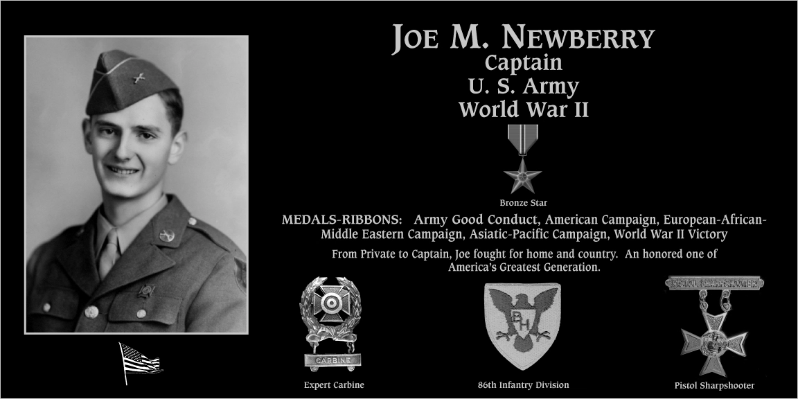 Joe M Newberry