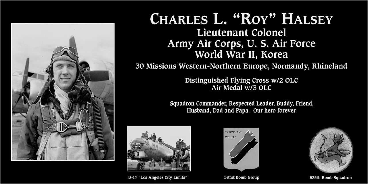 Charles L “Roy” Halsey
