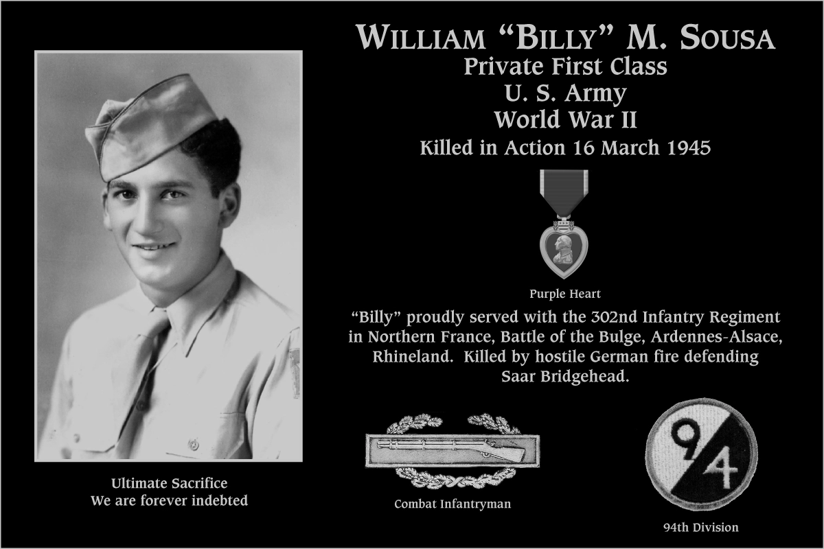 William M “Billy” Sousa