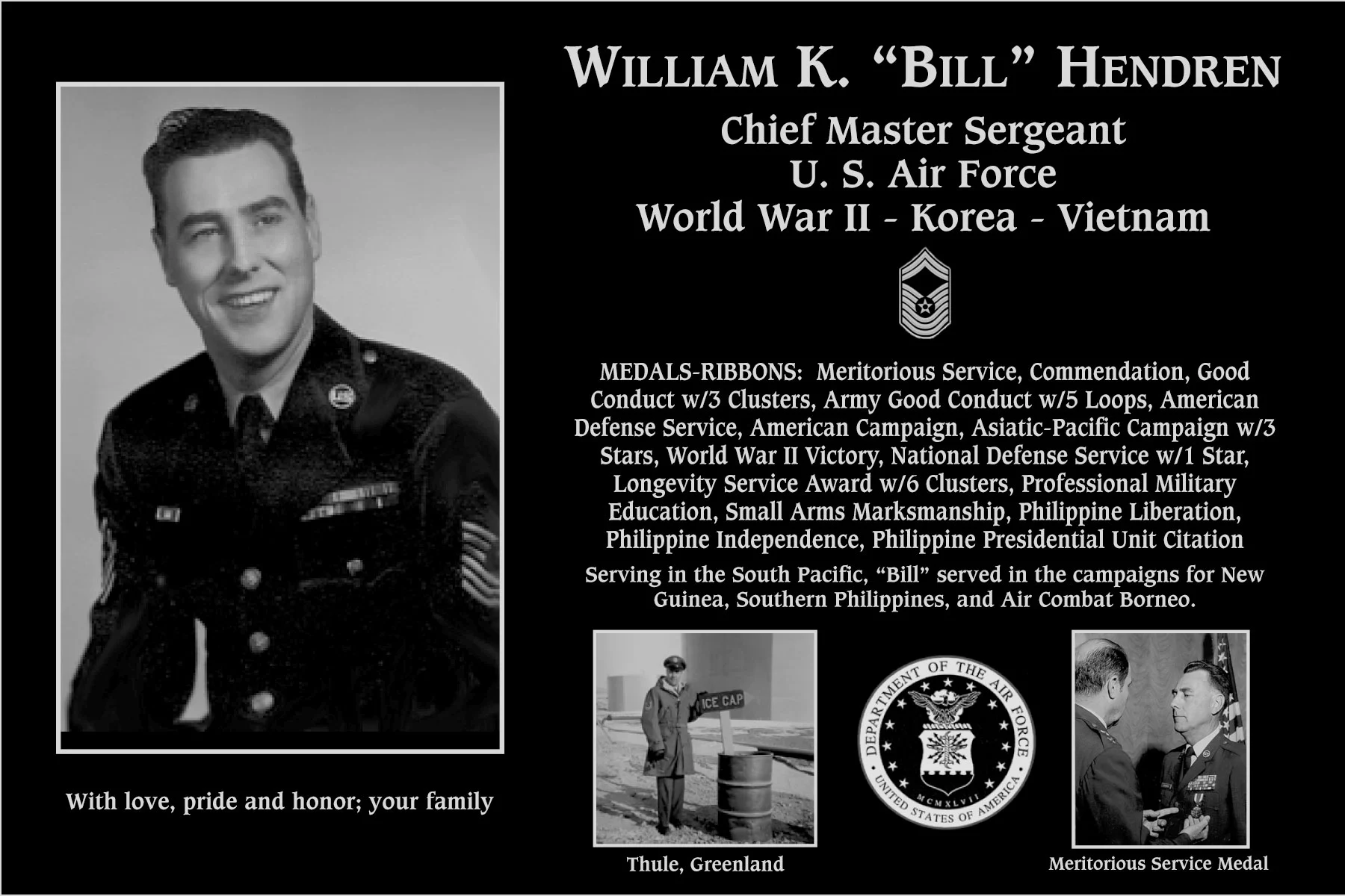 William K “Bill” Hendren