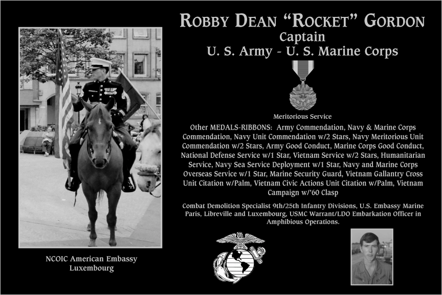Robby Dean “Rocket” Gordon