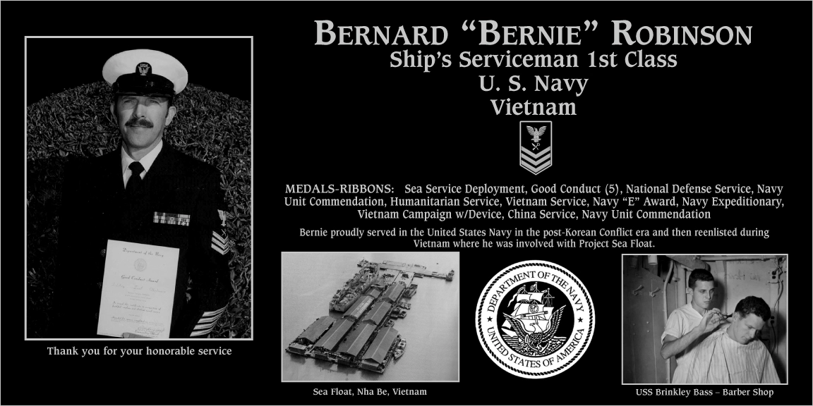 Bernard “Bernie” Robinson