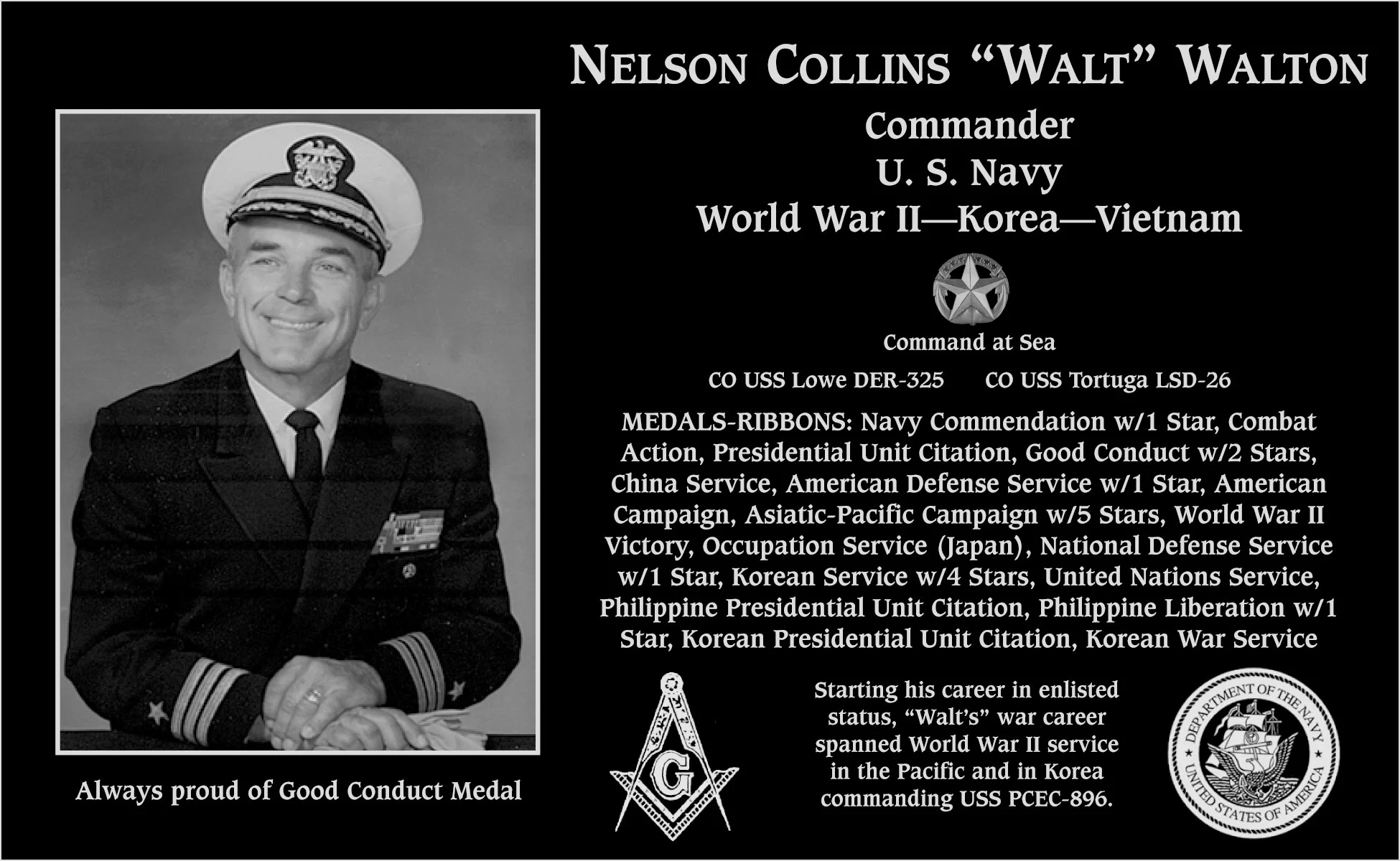 Nelson Collins “Walt” Walton