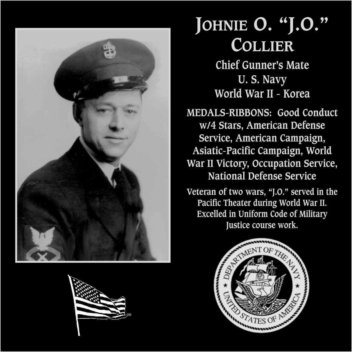 Johnnie O “J.O.” Collier