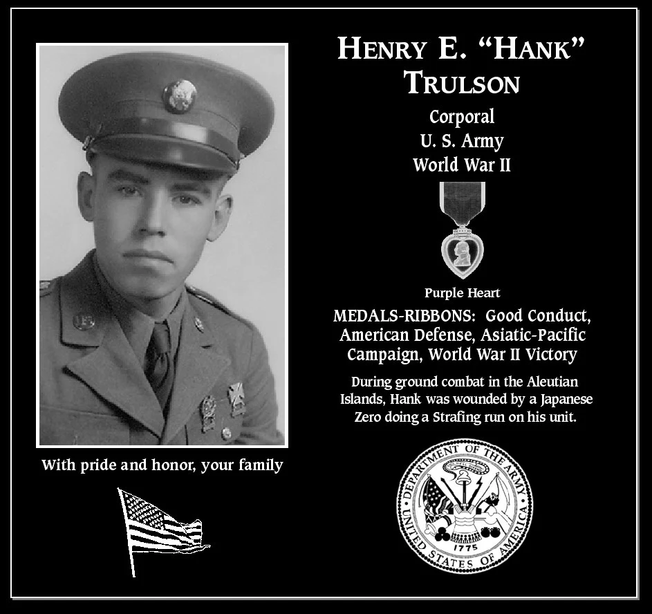 Henry E “Hank” Trulson