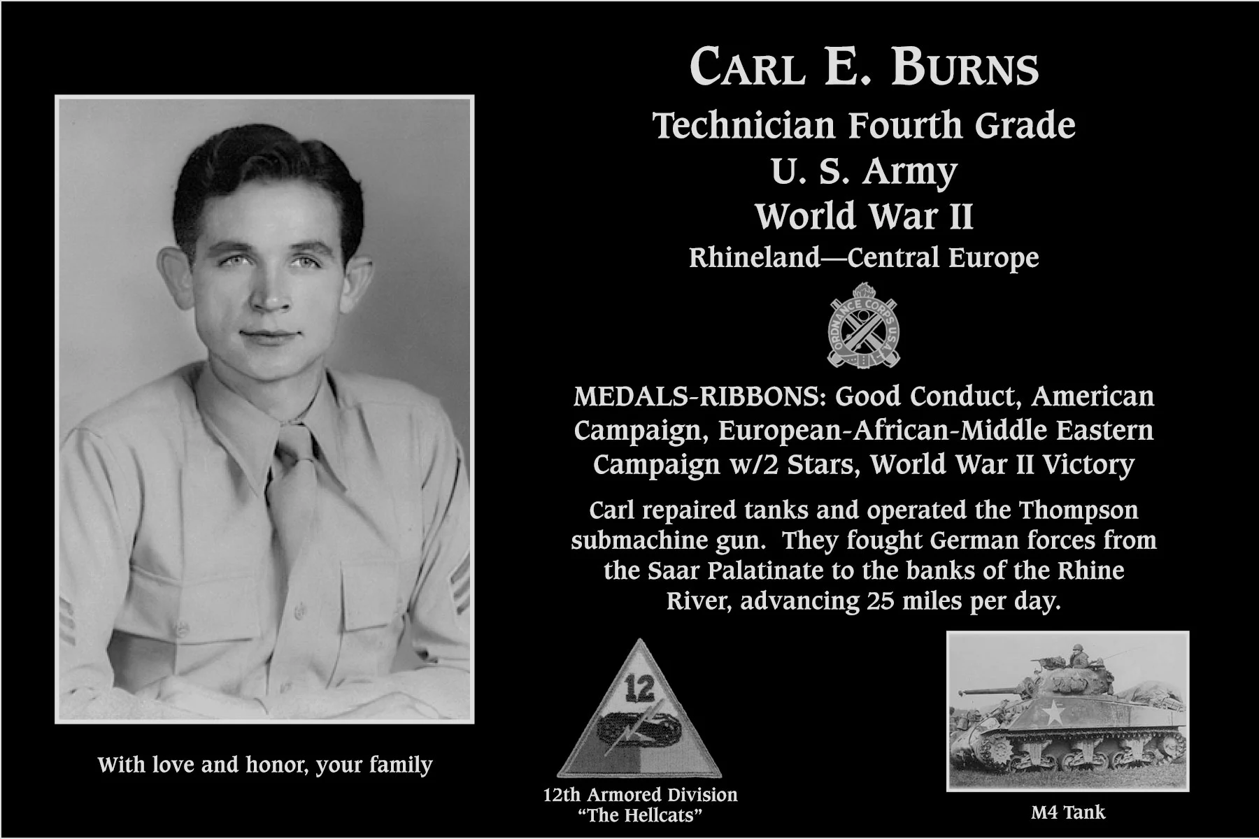 Carl E Burns
