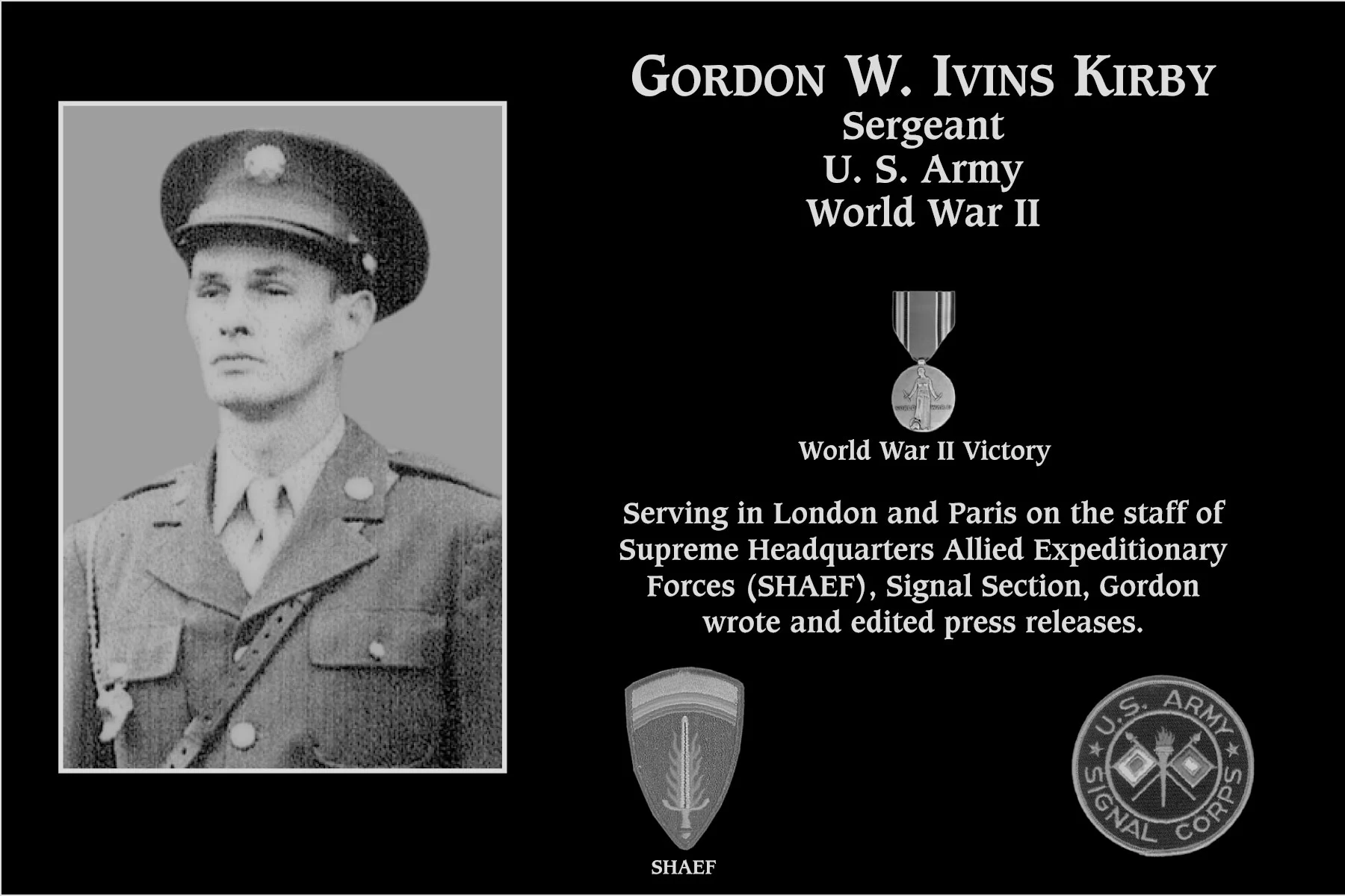 Gordon W. Ivins Kirby