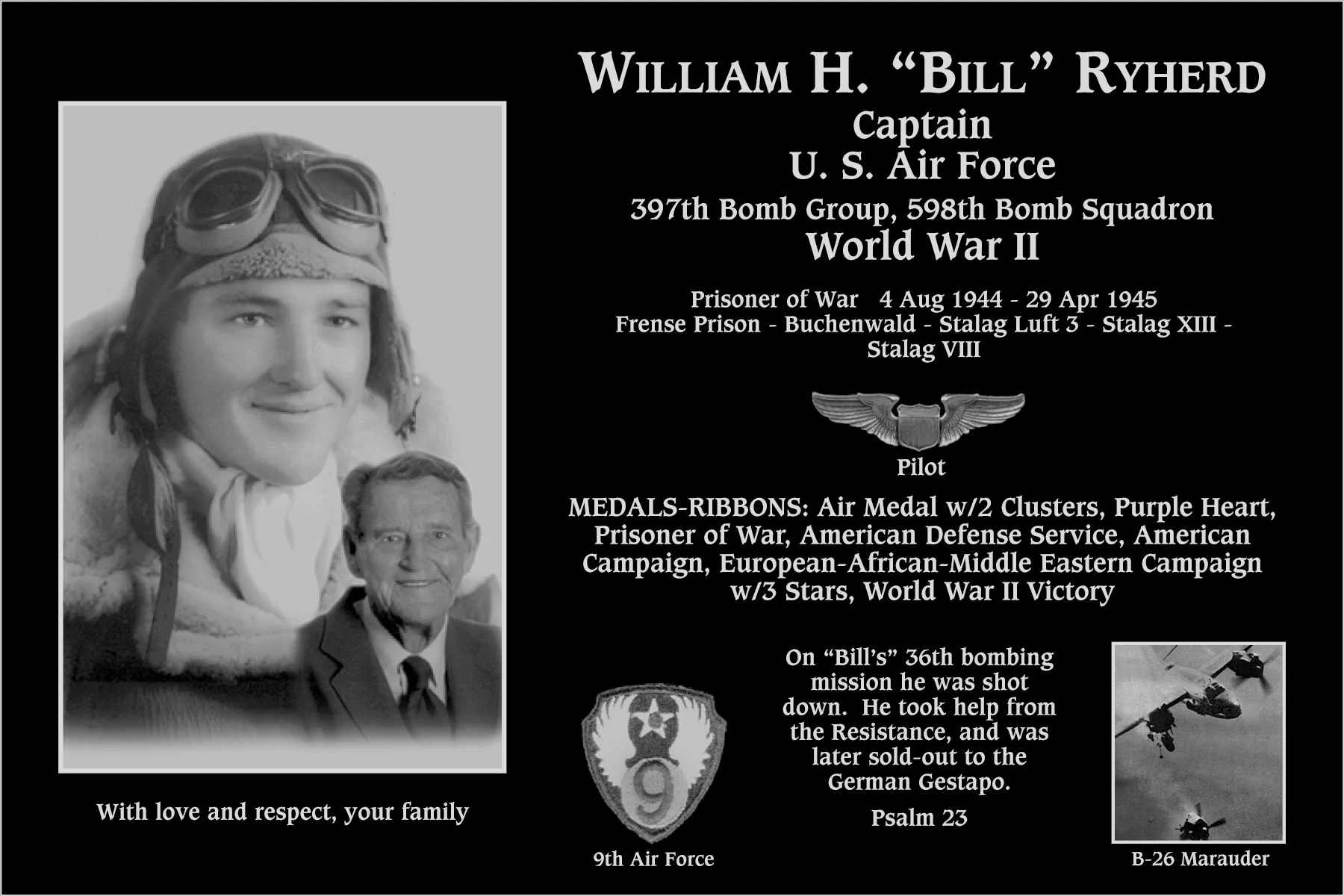 William H “Bill” Ryherd