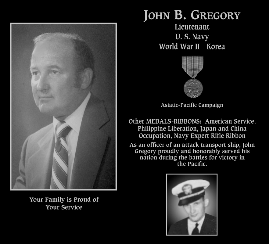 John B Grefory
