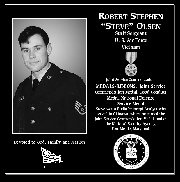 Robert Stephen “Steve” Olsen