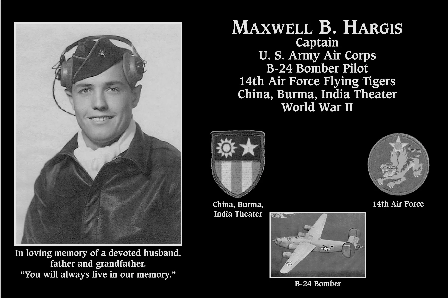 Maxwell B Hargis