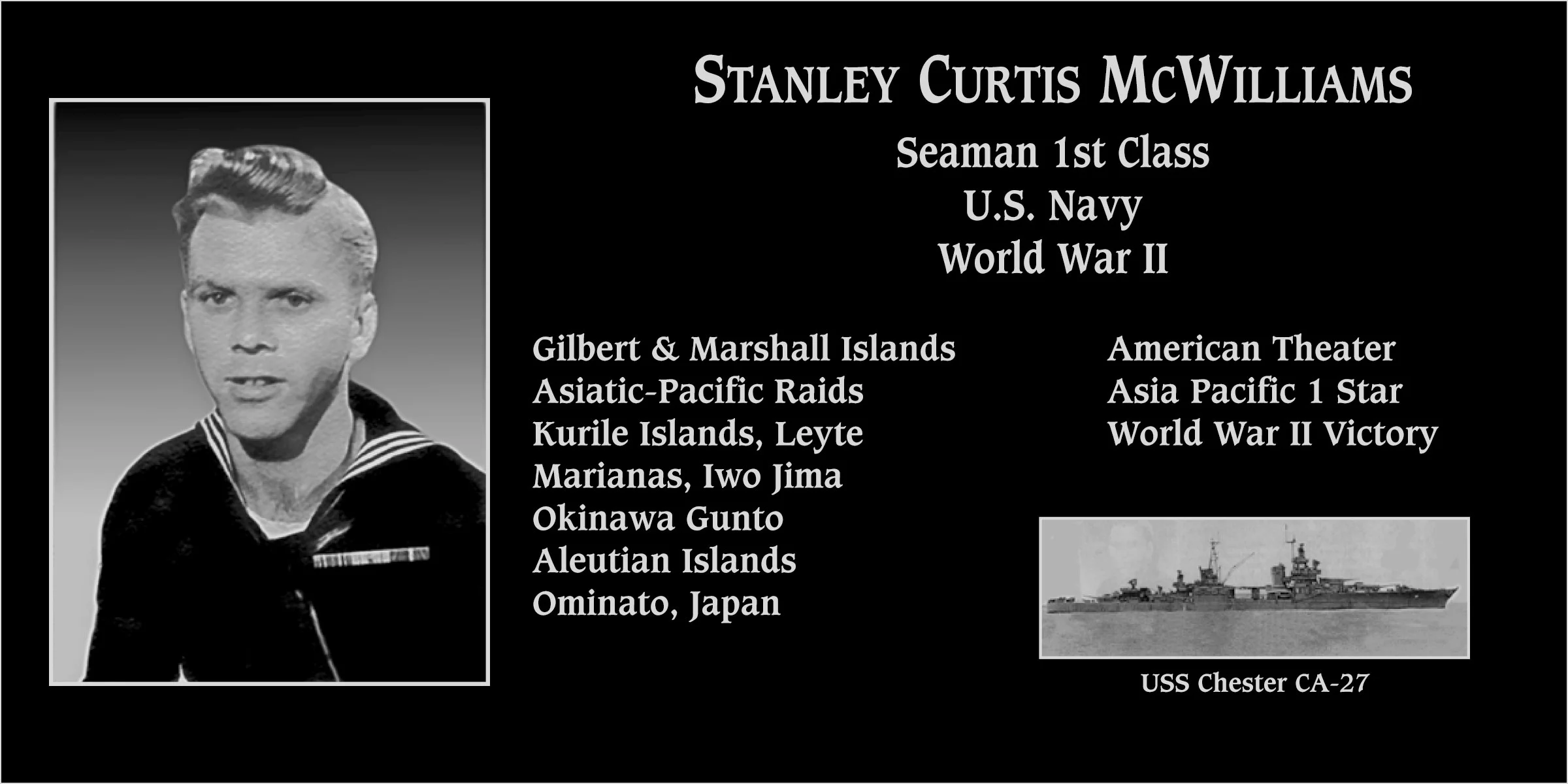 Stanley Curtis McWilliams