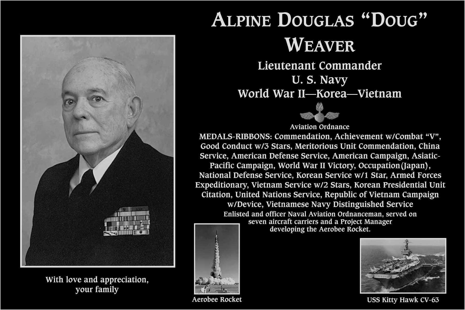 Alpine Douglas “Doug” Weaver