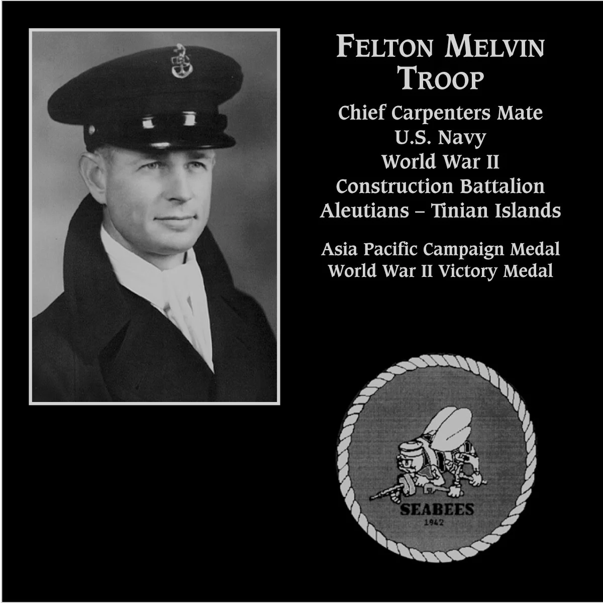 Felton Melvin Troop