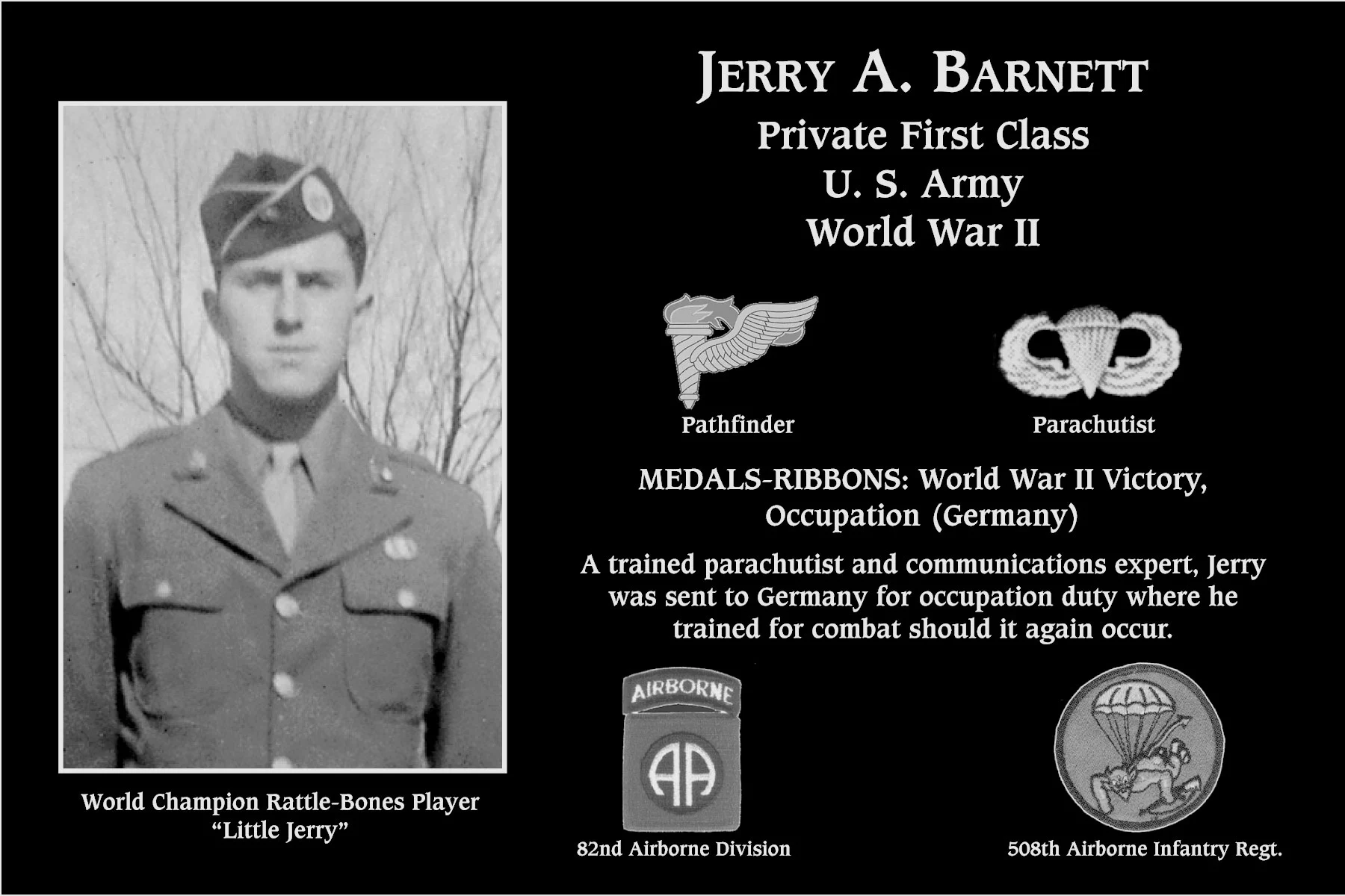 Jerry A Barnett