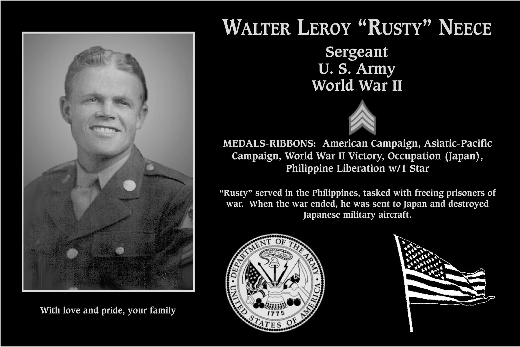 Walter Leroy “Rusty” Neece