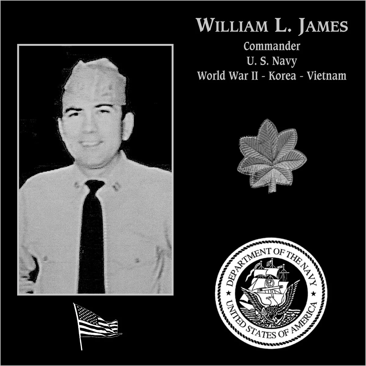 William L James