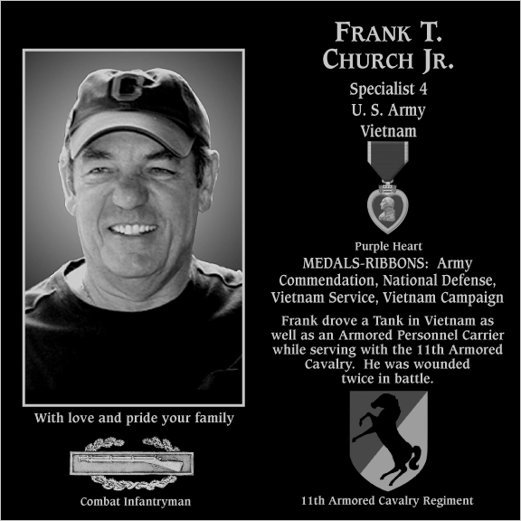Frank T  Church, jr