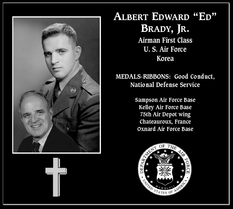 Albert Edward “Ed” Brady, jr