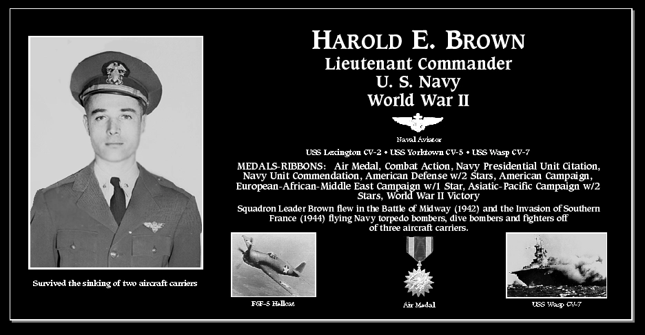 Harold E Brown