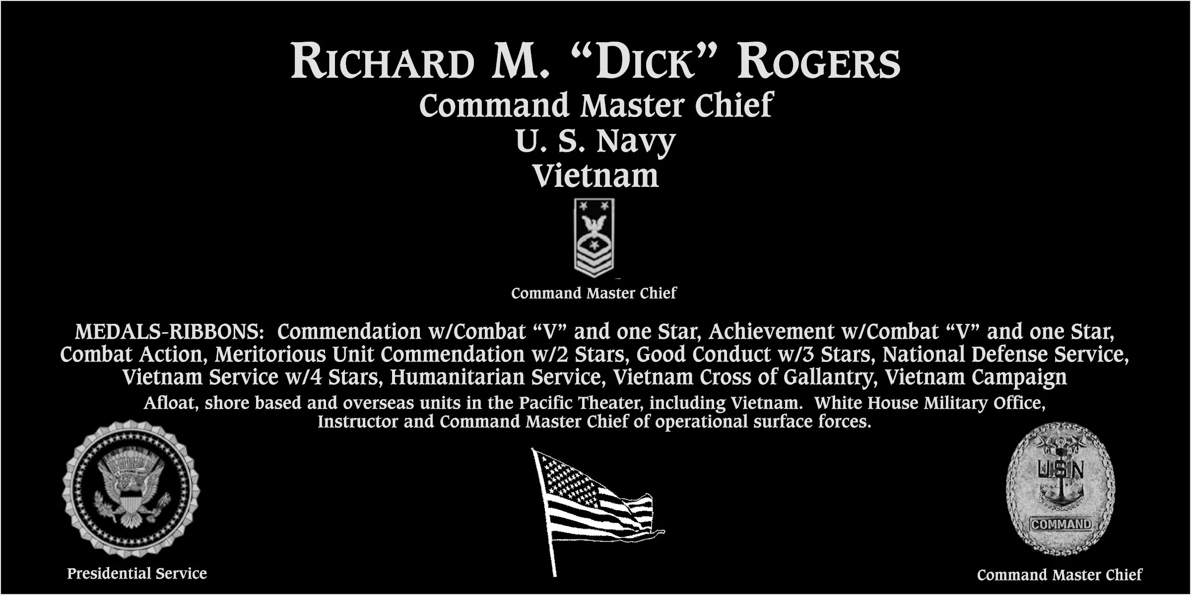 Richard M “Dick” Rogers