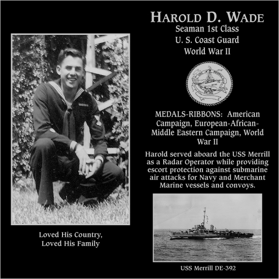 Harold D Wade