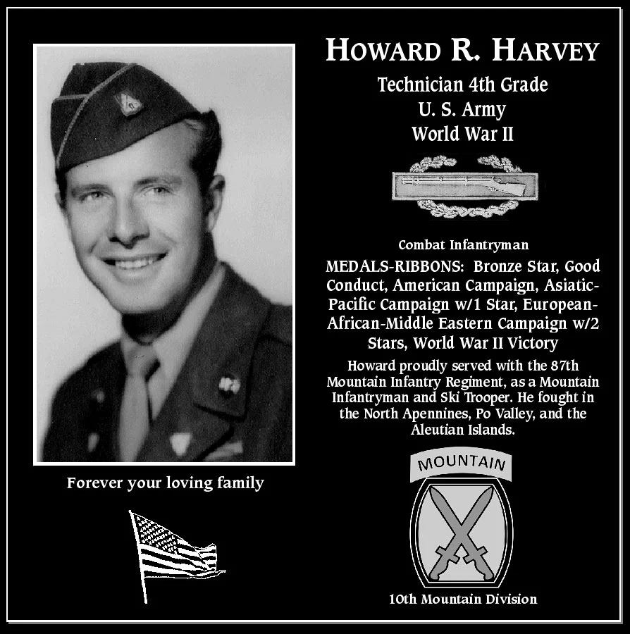 Howard R Harvey