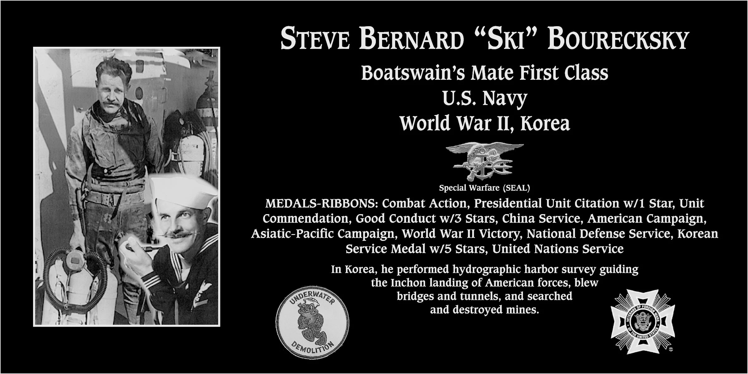 Steve Bernard “Ski” Bourecksky