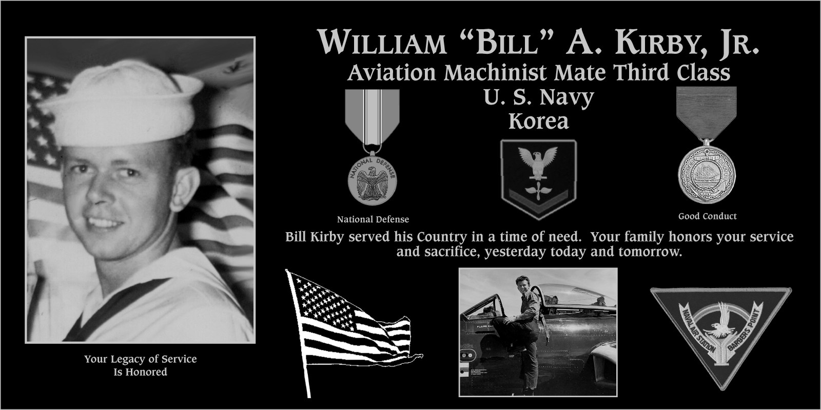 William A. “Bill” Kirby, jr