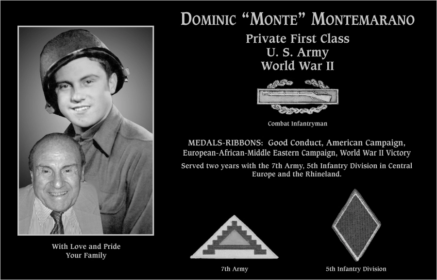 Dominic “Monte” Montemarano