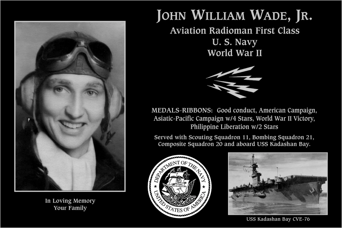 John William Wade, jr
