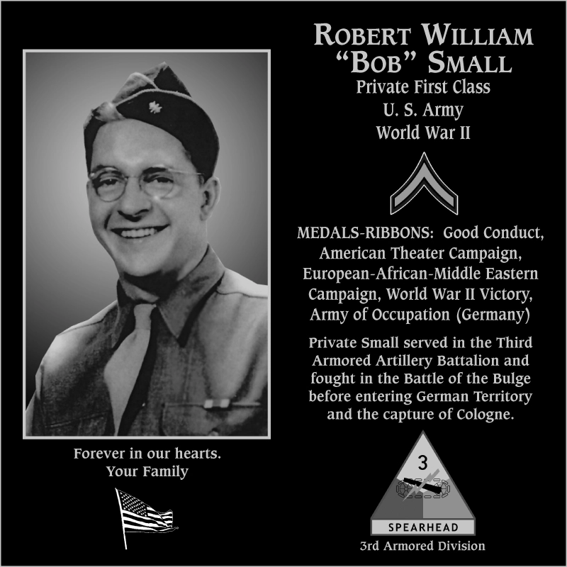 Robert William “Bob” Small