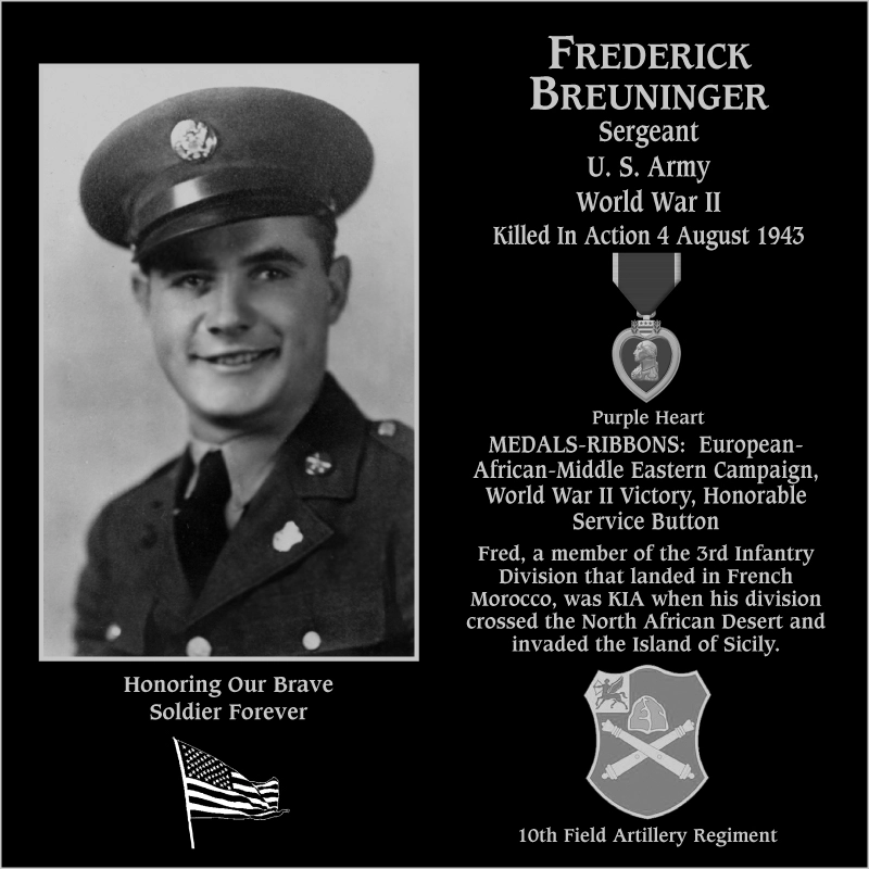 Frederick “Fred” Breuninger