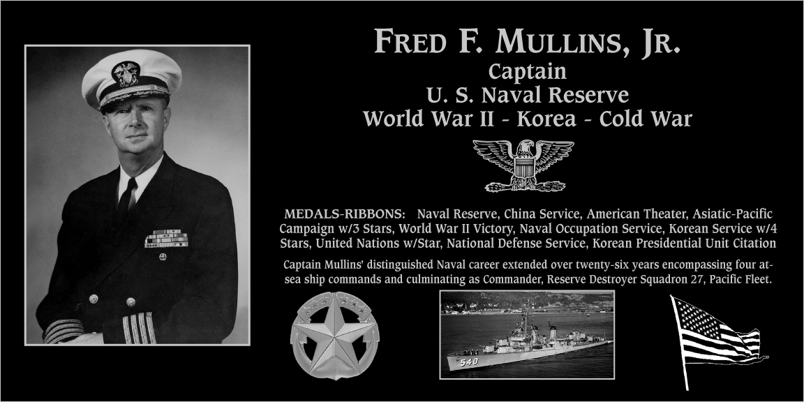 Fred F Mullins, jr