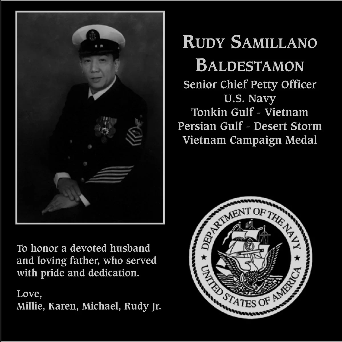 Rudy Samillano Baldestamon