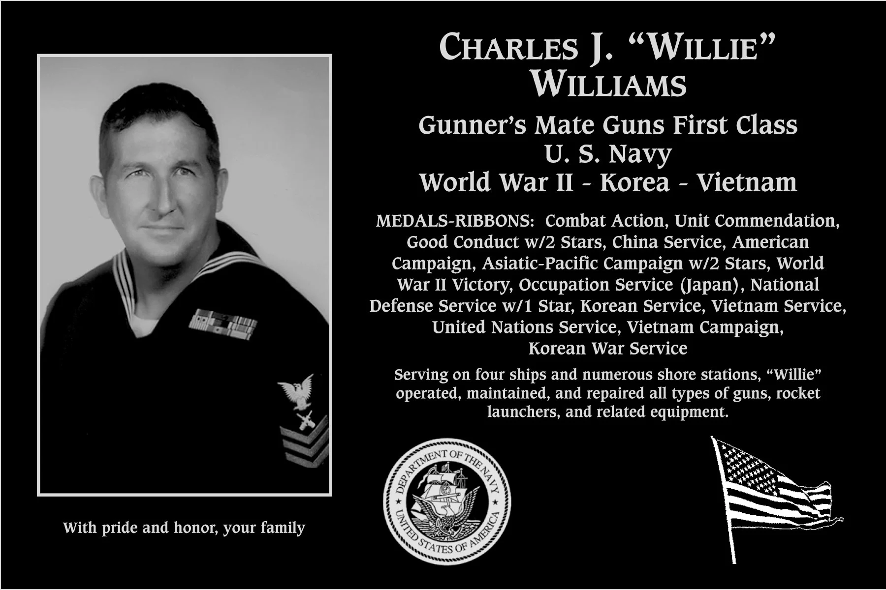 Charles J “Willie” Williams