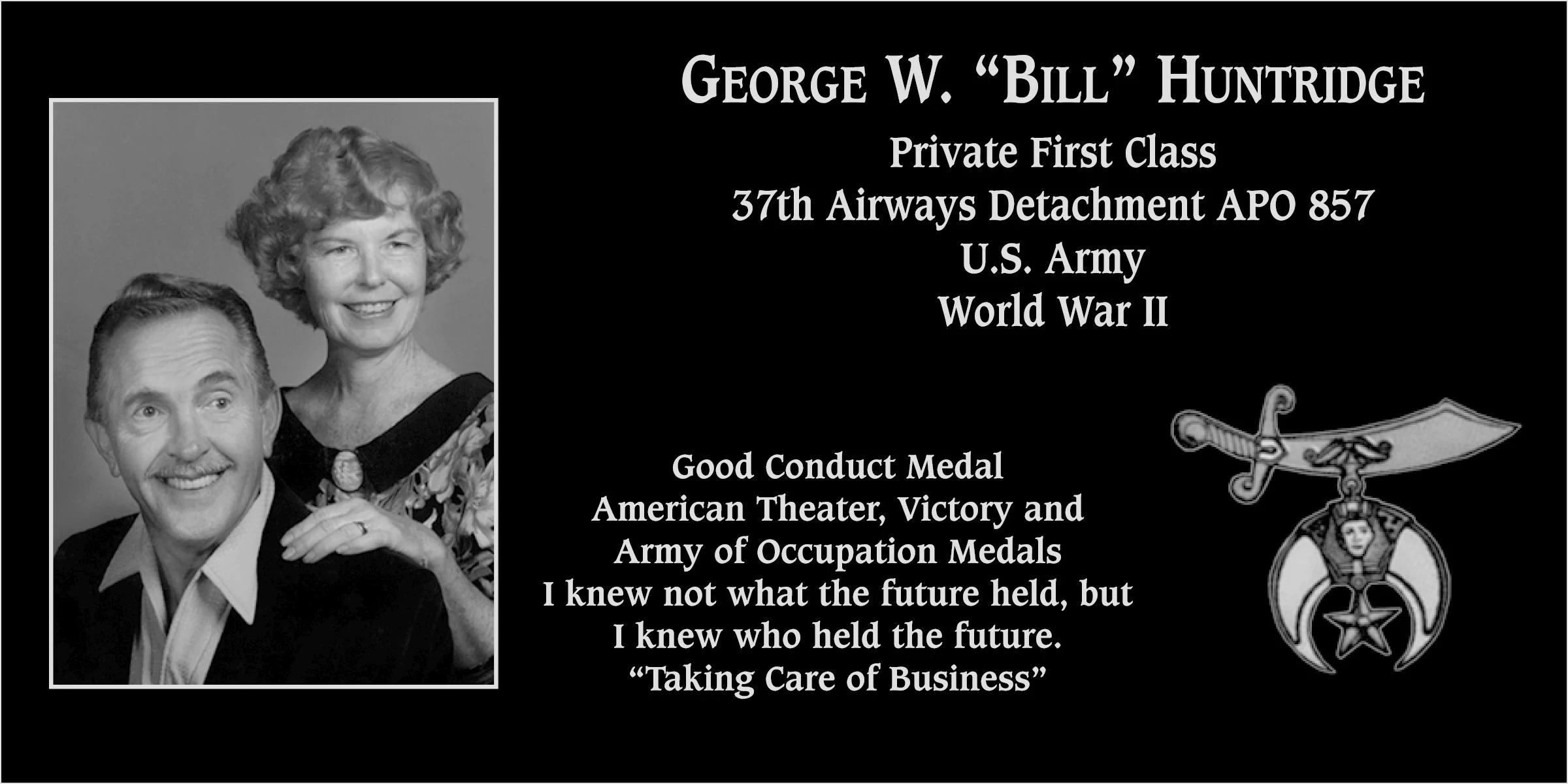 George W. “Bill” Huntridge