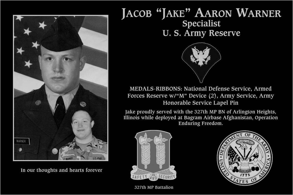 Jacob Aaron “Jake” Warner